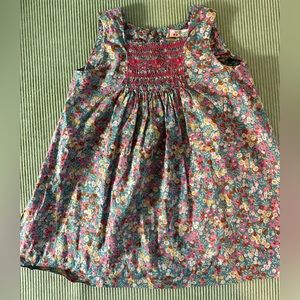 Bonpoint Dress Embroidered Smocked 2